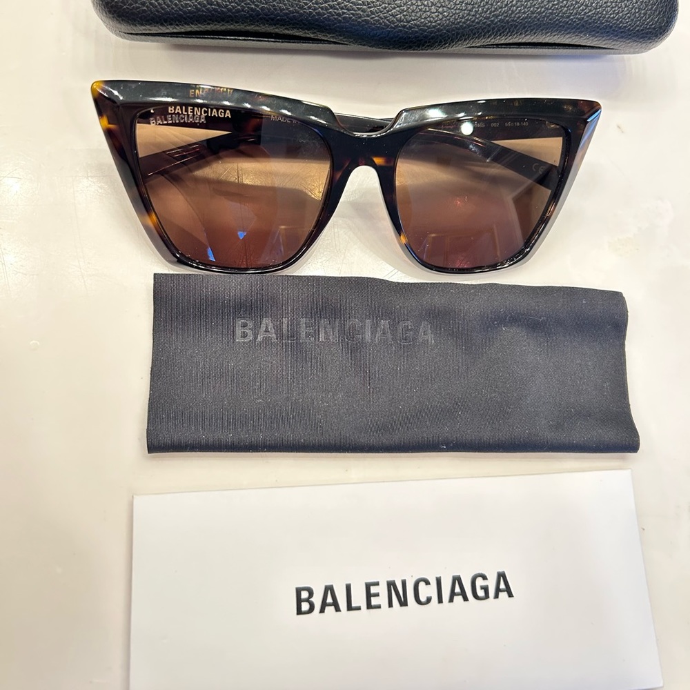 Balenciaga cat eye sunglasses